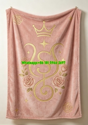 Victoria's Secret Flannel Throw Blanket VS Soft Sofa Blanket V241